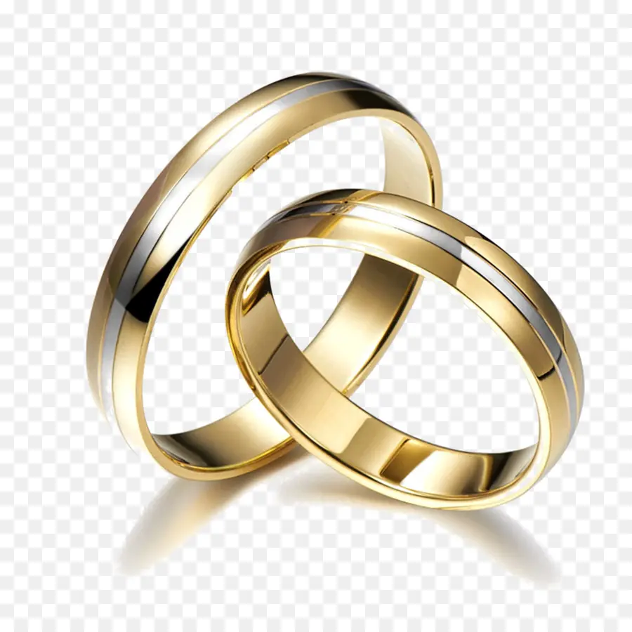 обручальное кольцо，золото PNG
