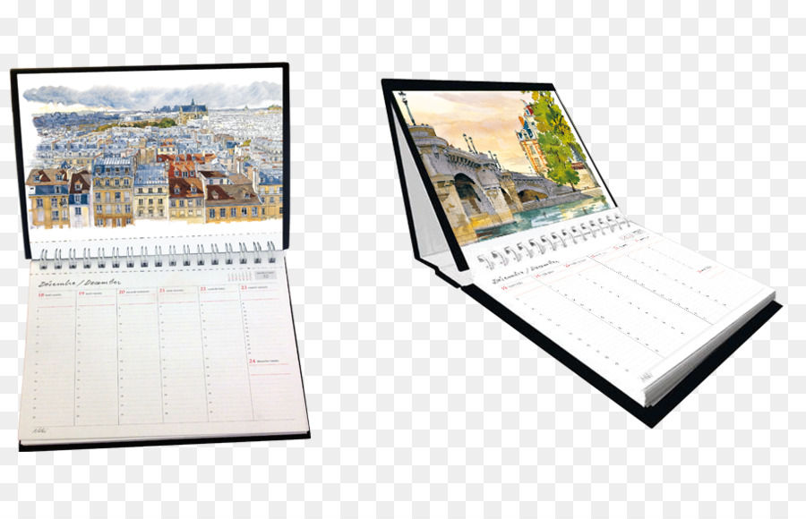 Paris Notebook，Calendar PNG