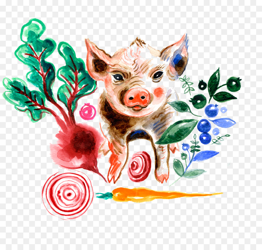 Вино свинья. Wild Pig вино. Watercolour Pig PNG.