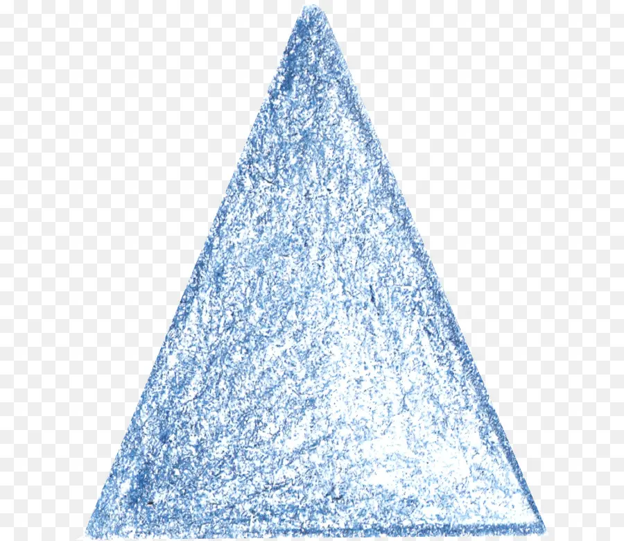треугольник，синий PNG