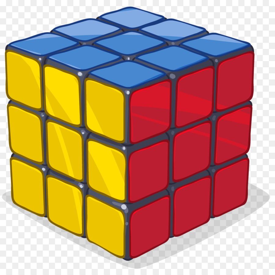 Кубик Рубика 3х3 прозрачный