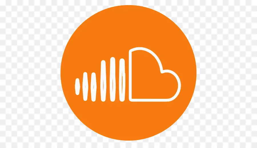 Логотип Soundcloud，Апельсин PNG