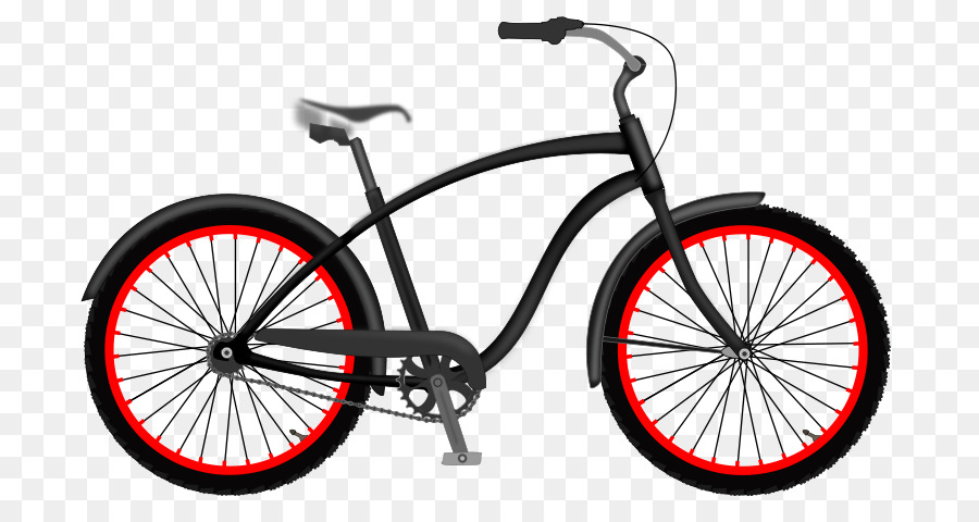 круизер велосипед，велосипед PNG