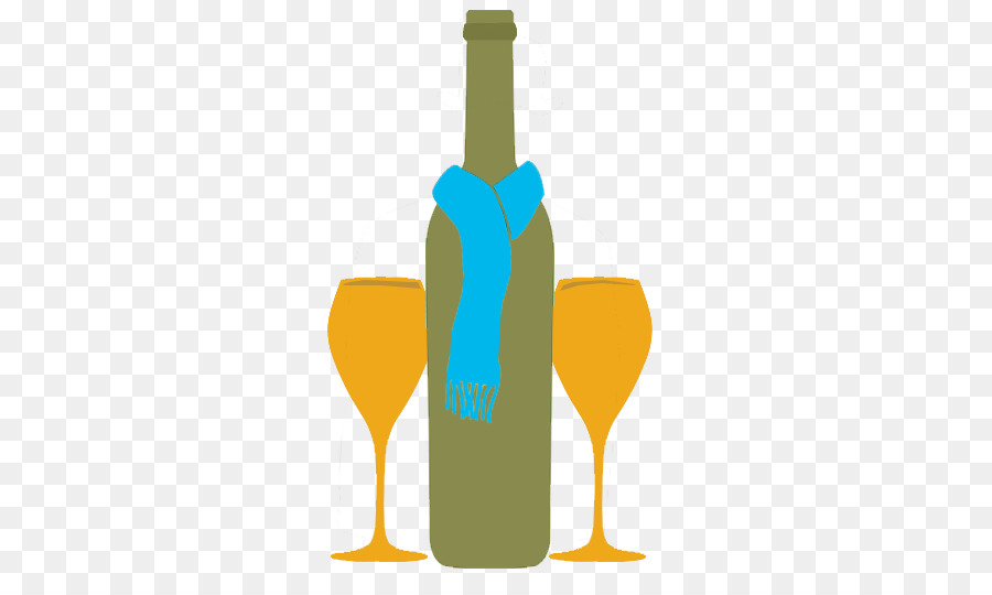 стеклянная бутылка，шампанское PNG