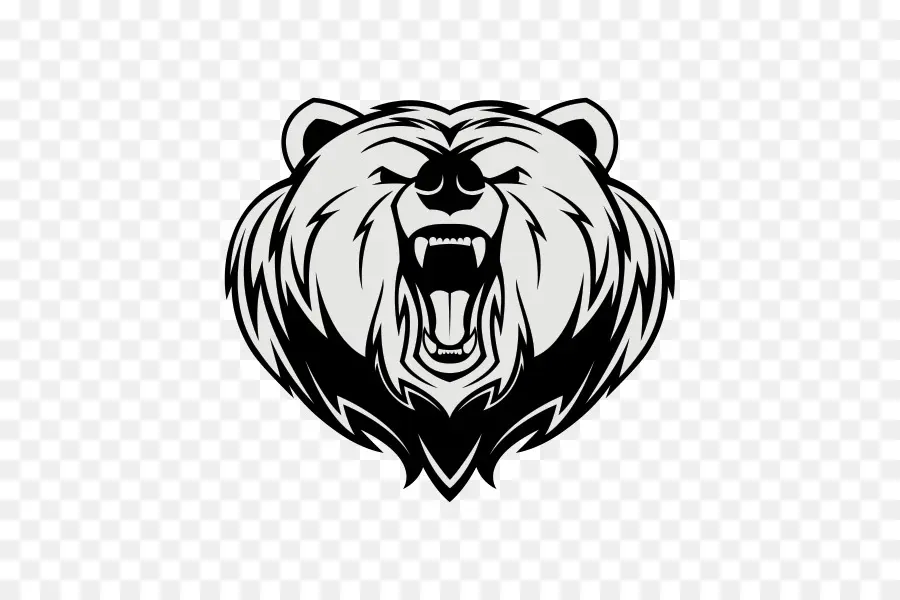 медведь，логотип PNG