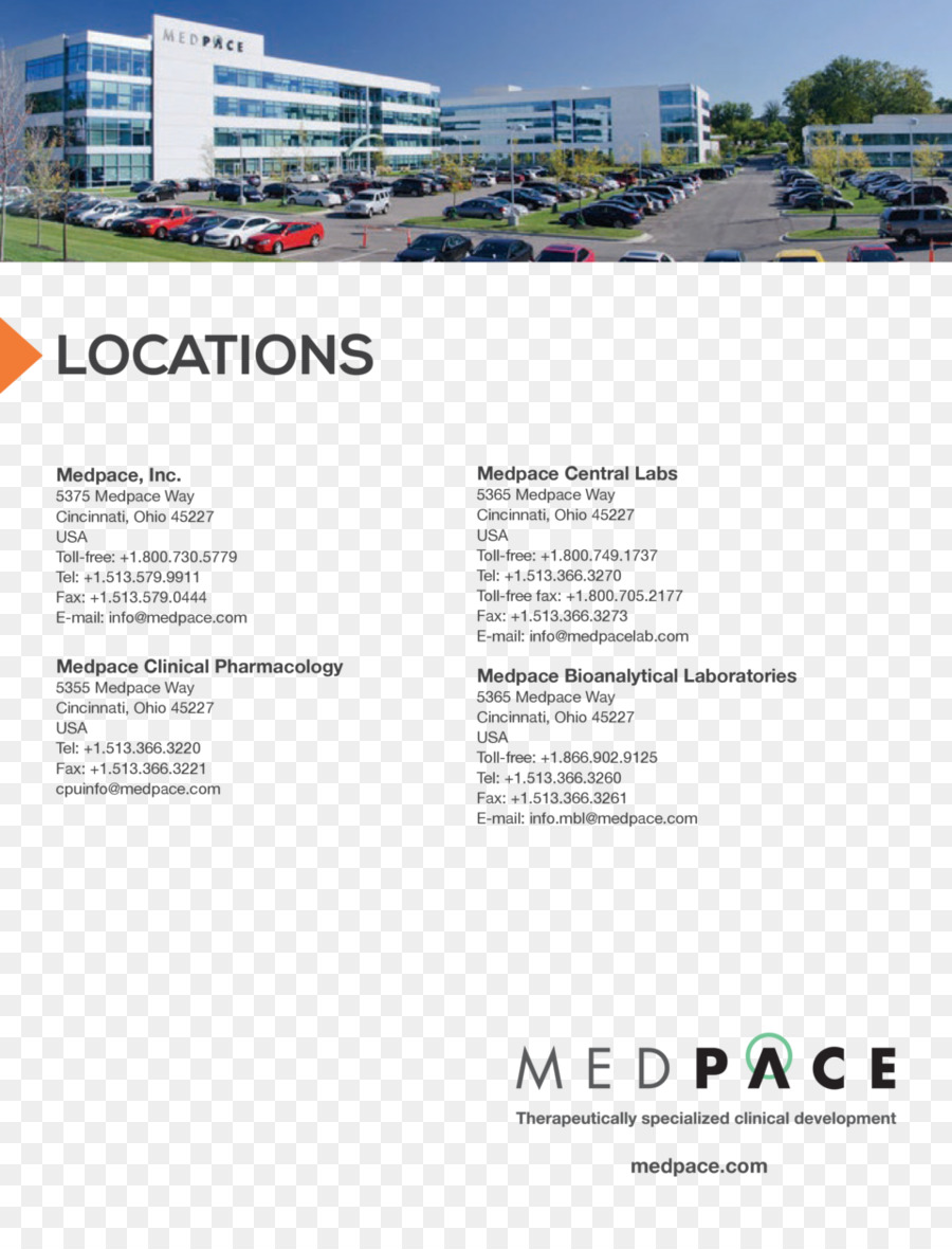Medpace，медицинская визуализация PNG