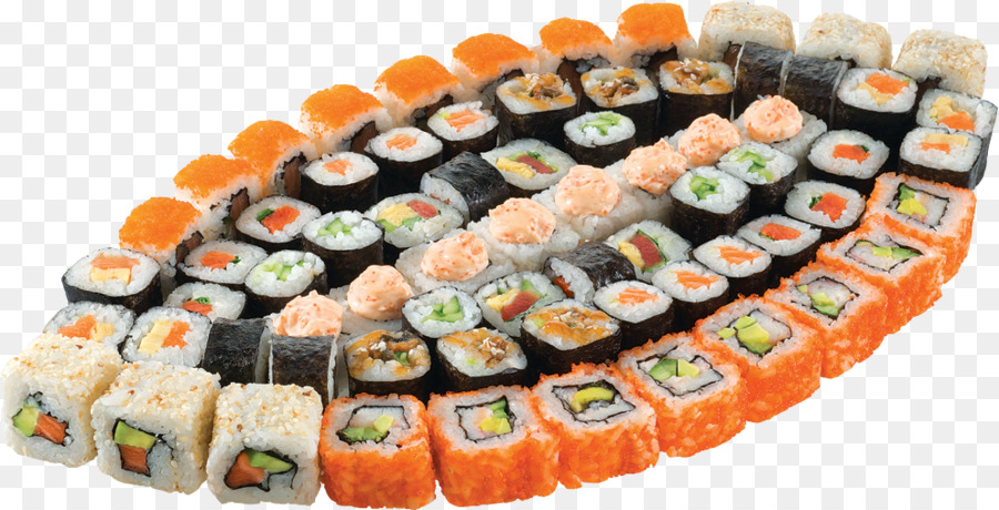 Makizushi，ролл Калифорния PNG