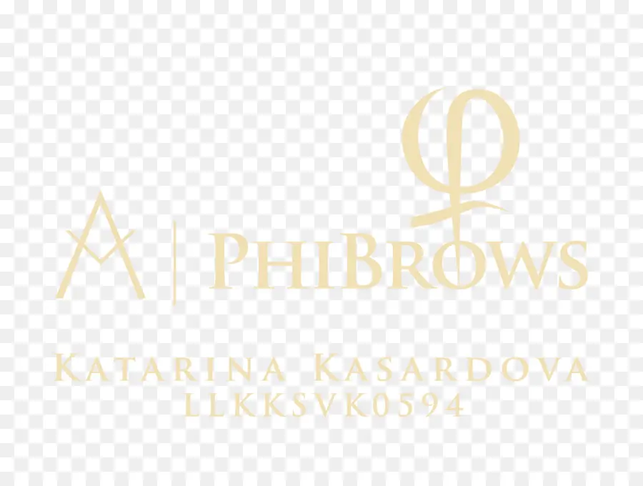 Логотип Phibrows，Бренд PNG