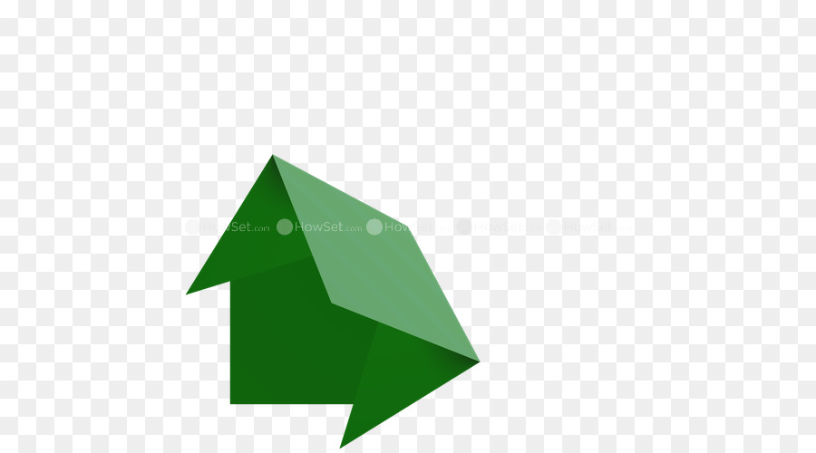 оригами бумаги，треугольник PNG
