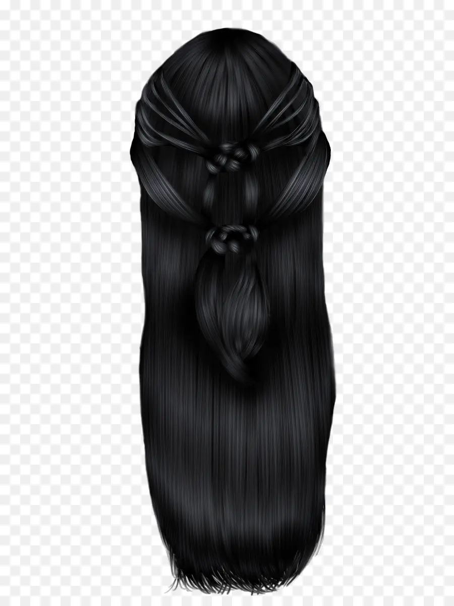 длинные волосы，окрашивание волос PNG