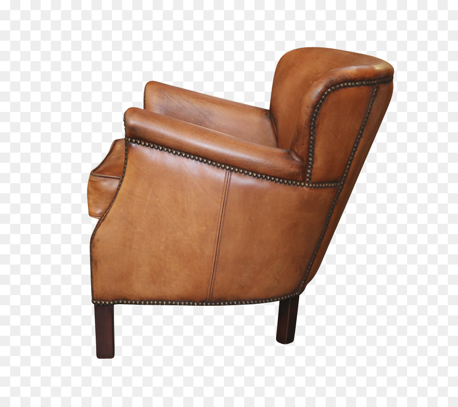 клубное кресло，коричневый PNG