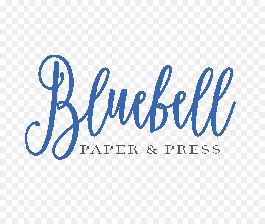 блюбелл бумажной прессе，свадебные приглашения PNG