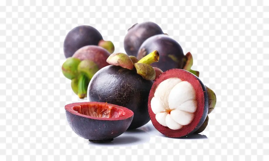 фиолетовый мангостин，фрукты PNG