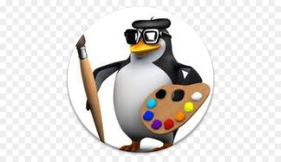 пингвин，живопись PNG