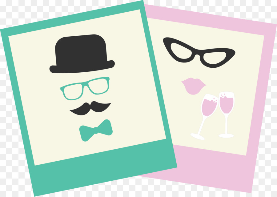 Glasses，Moustache PNG