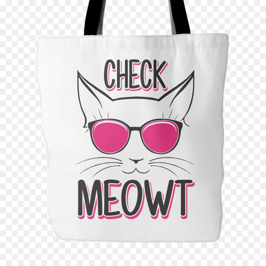 кошка，мешок Tote PNG