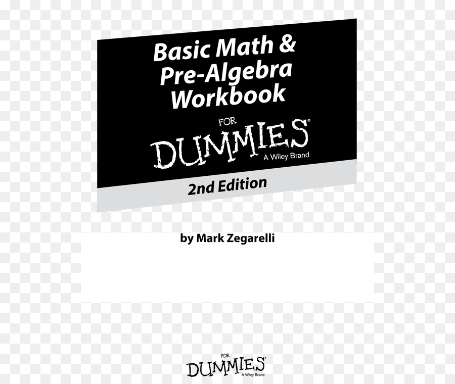 основные математические и Prealgebra для чайников，основные математические и книги Prealgebra для чайников PNG