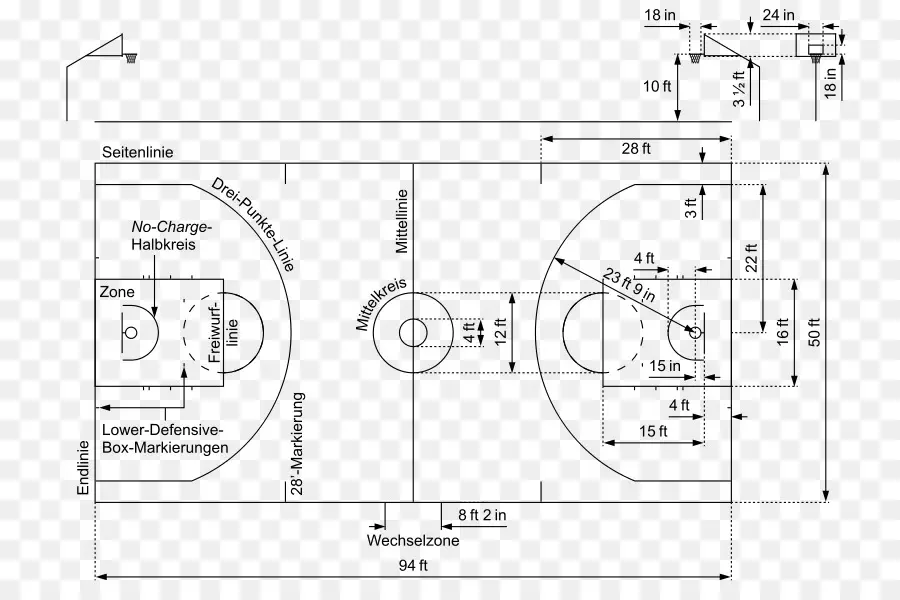 технический чертеж，НБА PNG