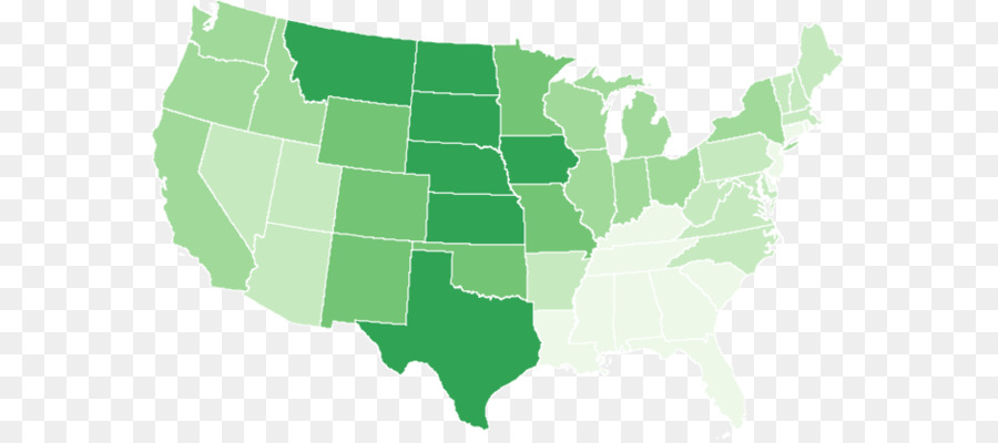 США，тематическая карта PNG