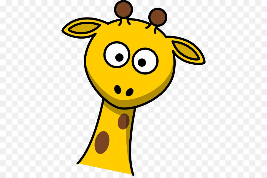 жираф，рисунок PNG