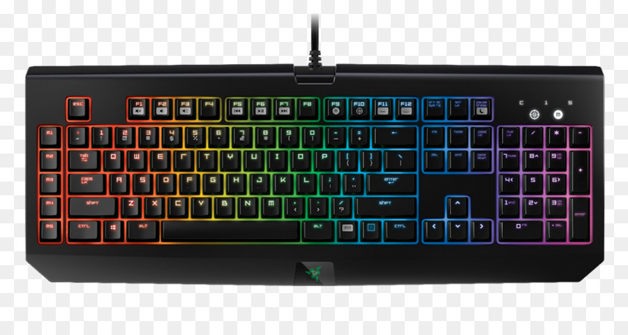 компьютерная клавиатура，компания Razer Blackwidow предусмотрено цветности PNG