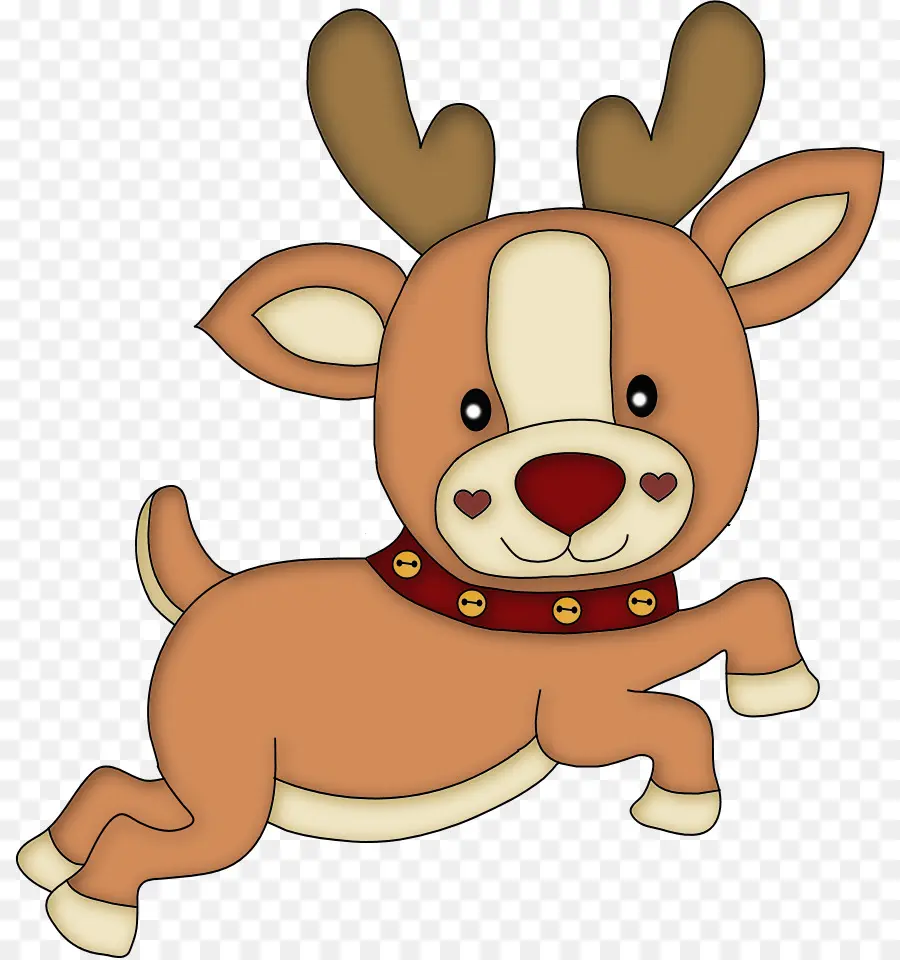 щенок，Reindeer PNG