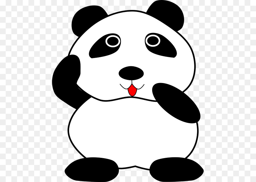 гигантская панда，красная панда PNG
