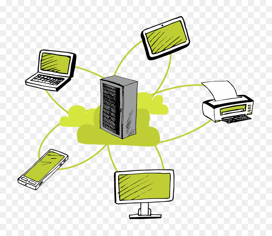 компьютерная сеть，компьютер PNG