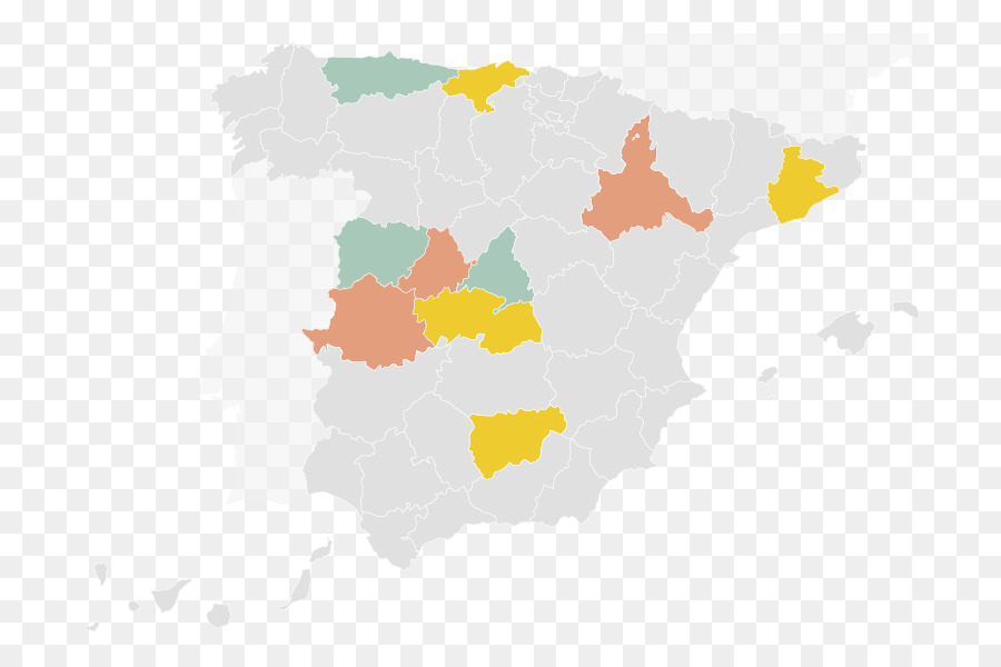 Испания，карте PNG