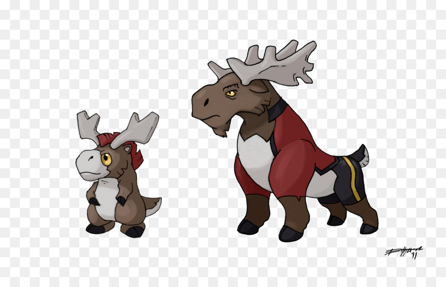 Reindeer，искусство PNG