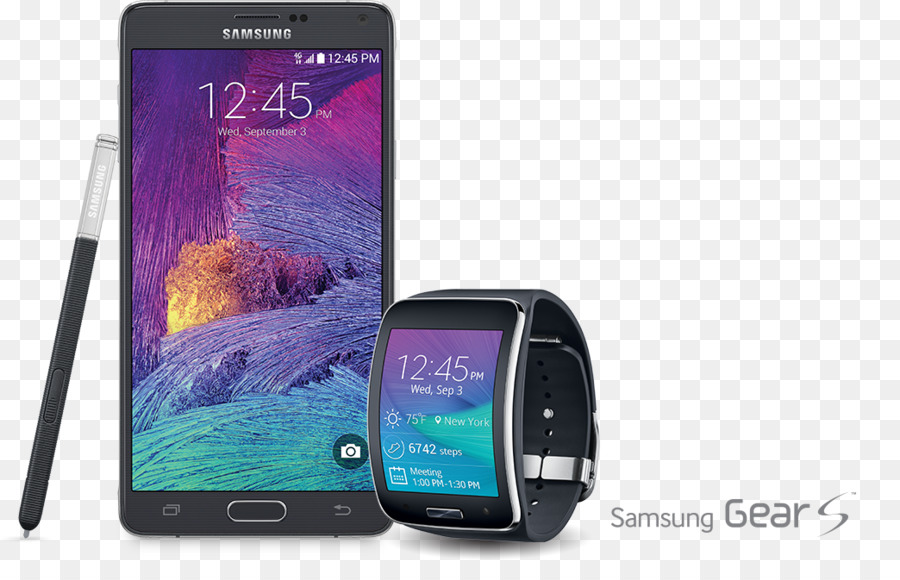 Samsung Galaxy Примечание 4，веризон вайрлесс PNG