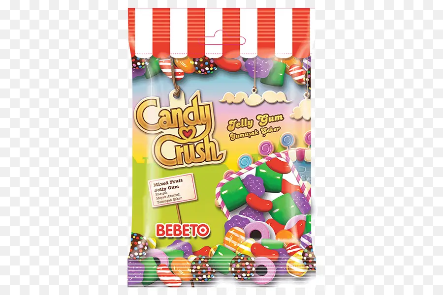 Желейная жвачка Candy Crush，сладости PNG