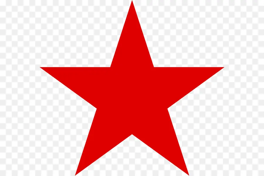 Красная звезда，звезда PNG