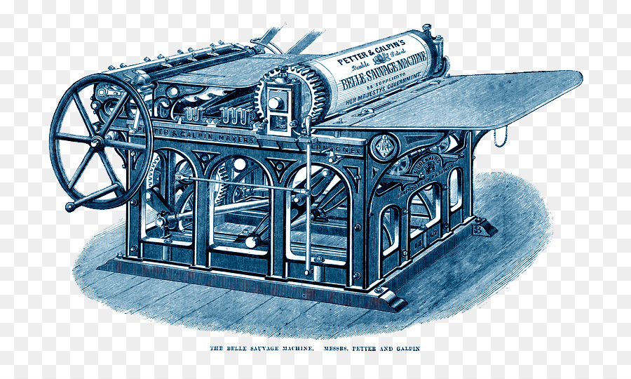 Печатный станок，Распечатать PNG