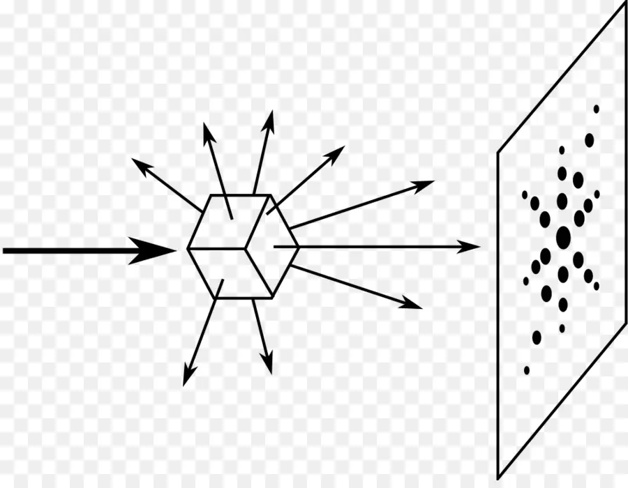 Дифракционная диаграмма，стрелки PNG