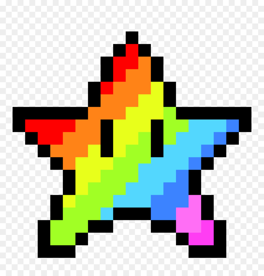Звезда пиксель арт