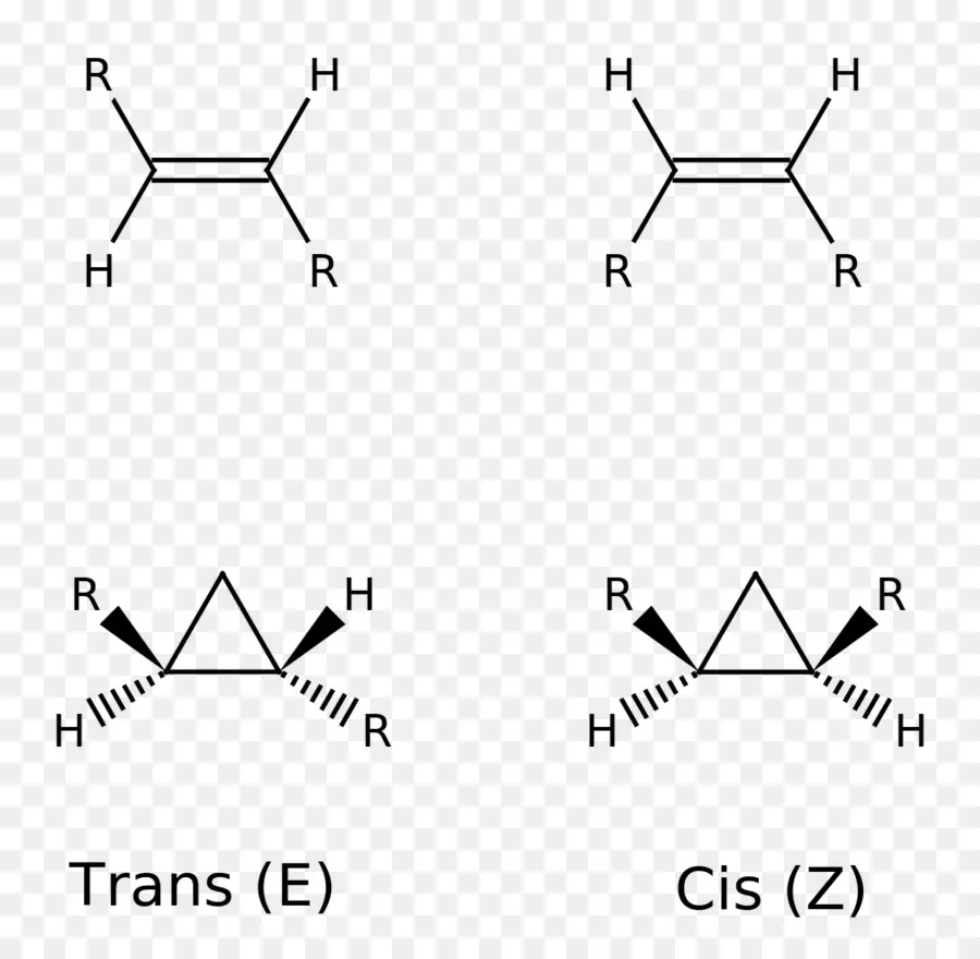 Cistrans изомерии，изомер PNG