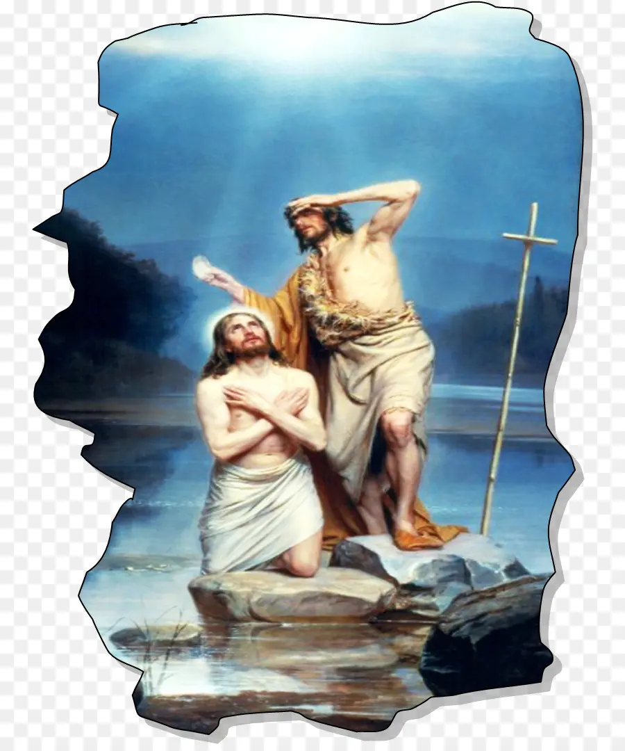 Библия，святой Антоний падуанский с младенцем Христом PNG