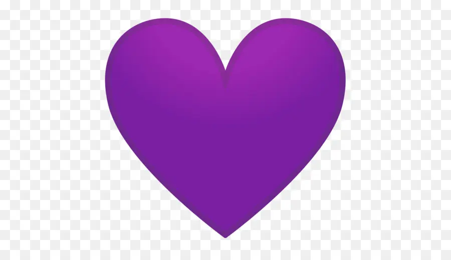 смайлики，пурпурное сердце PNG