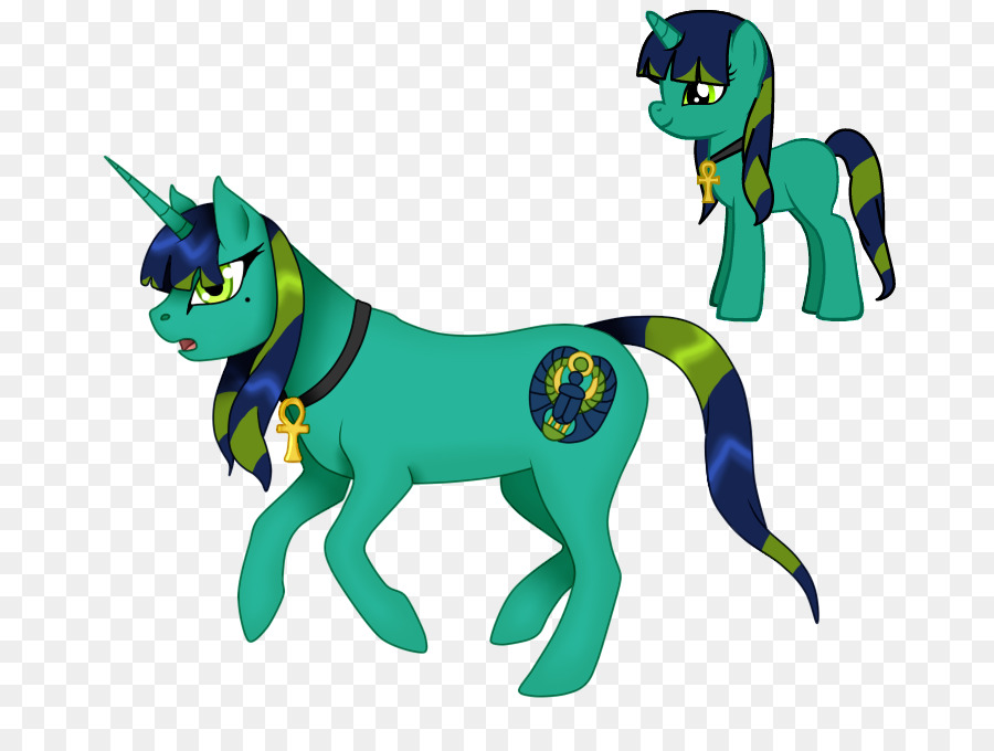 лошадь，зеленый PNG
