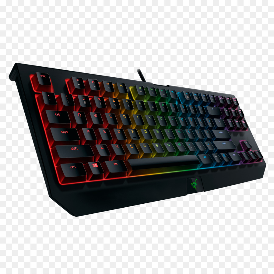 компьютерная клавиатура，компания Razer Blackwidow предусмотрено цветности П2 PNG