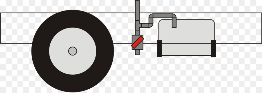 Тормозная система прицепа，колесо PNG
