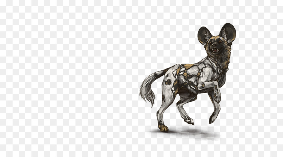 африканская дикая собака，Лев PNG