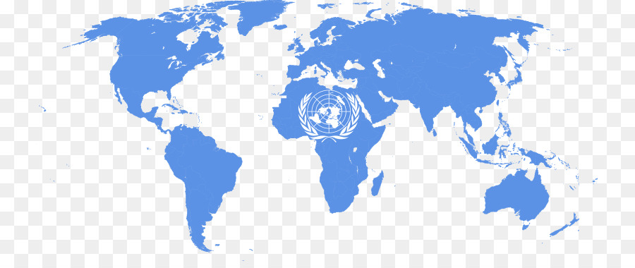 United world nation. Карта стран участниц ООН.
