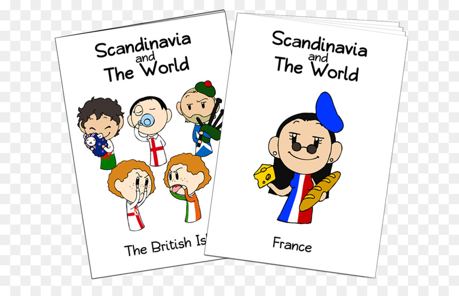 Скандинавия и мир，мультфильм PNG