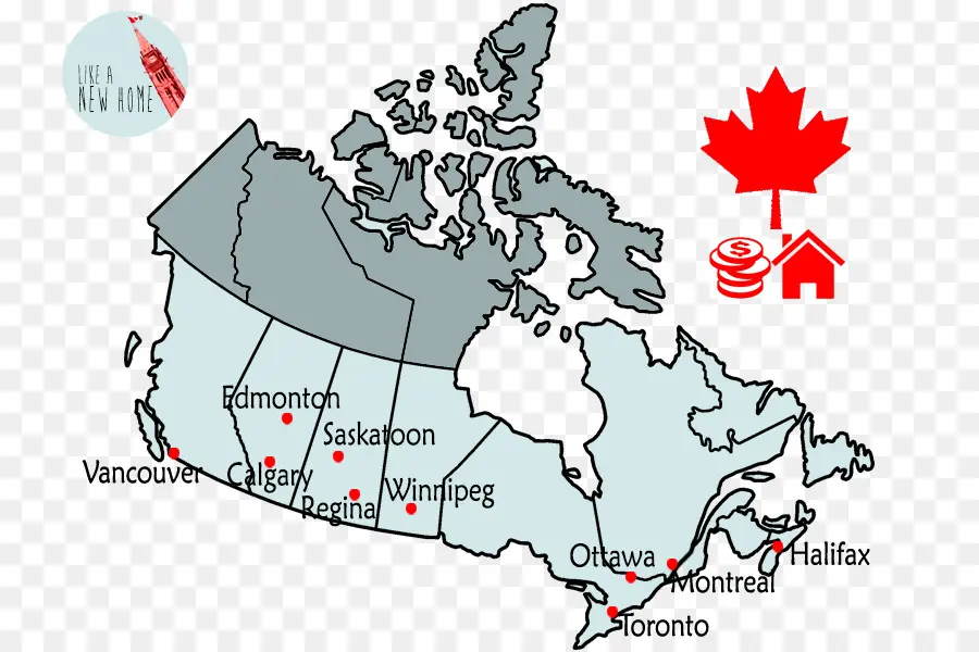 провинций и территорий Канады，Канада PNG