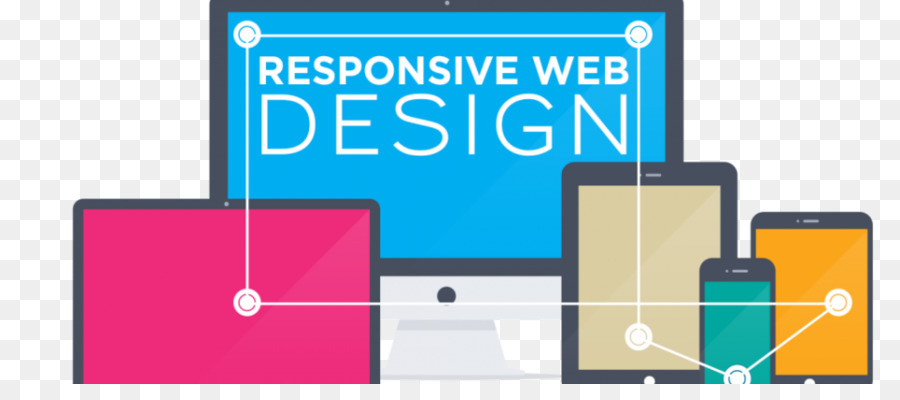 отзывчивый веб дизайн，веб разработка PNG