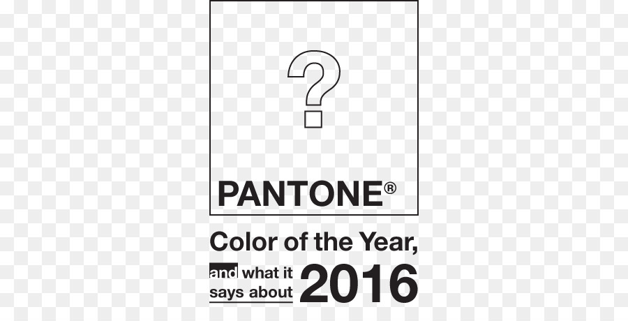 Цвет года по версии Pantone，2016 год PNG