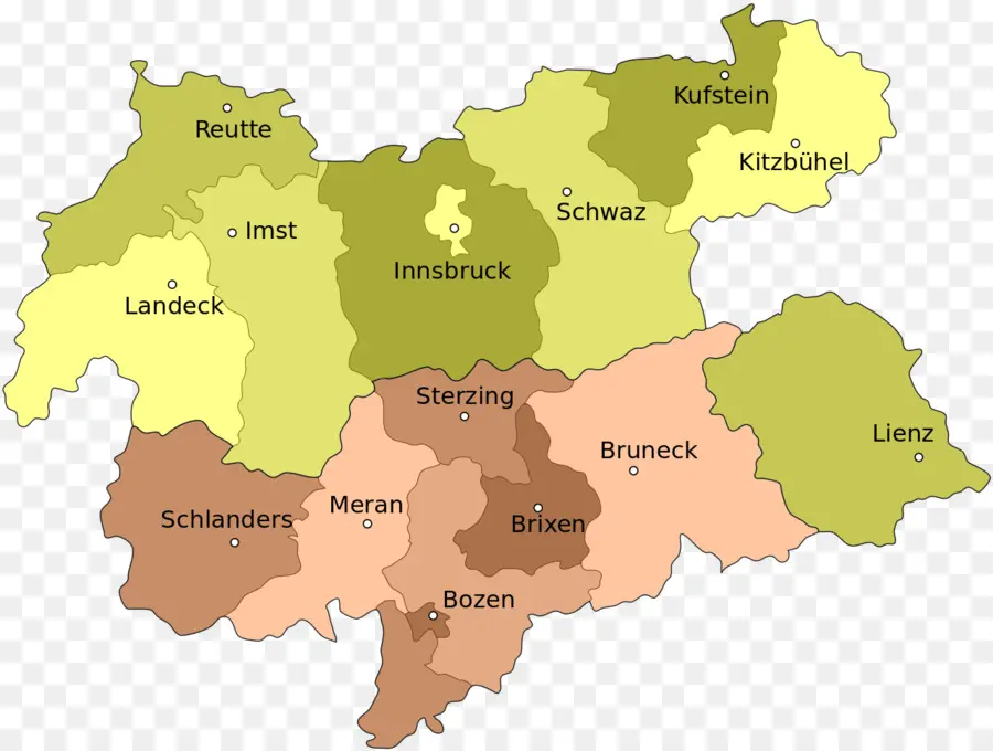 Tyrol，карте PNG
