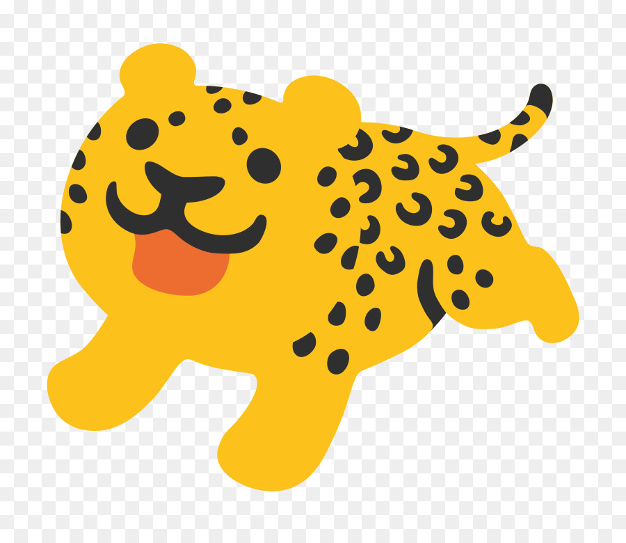 леопард，смайлики PNG